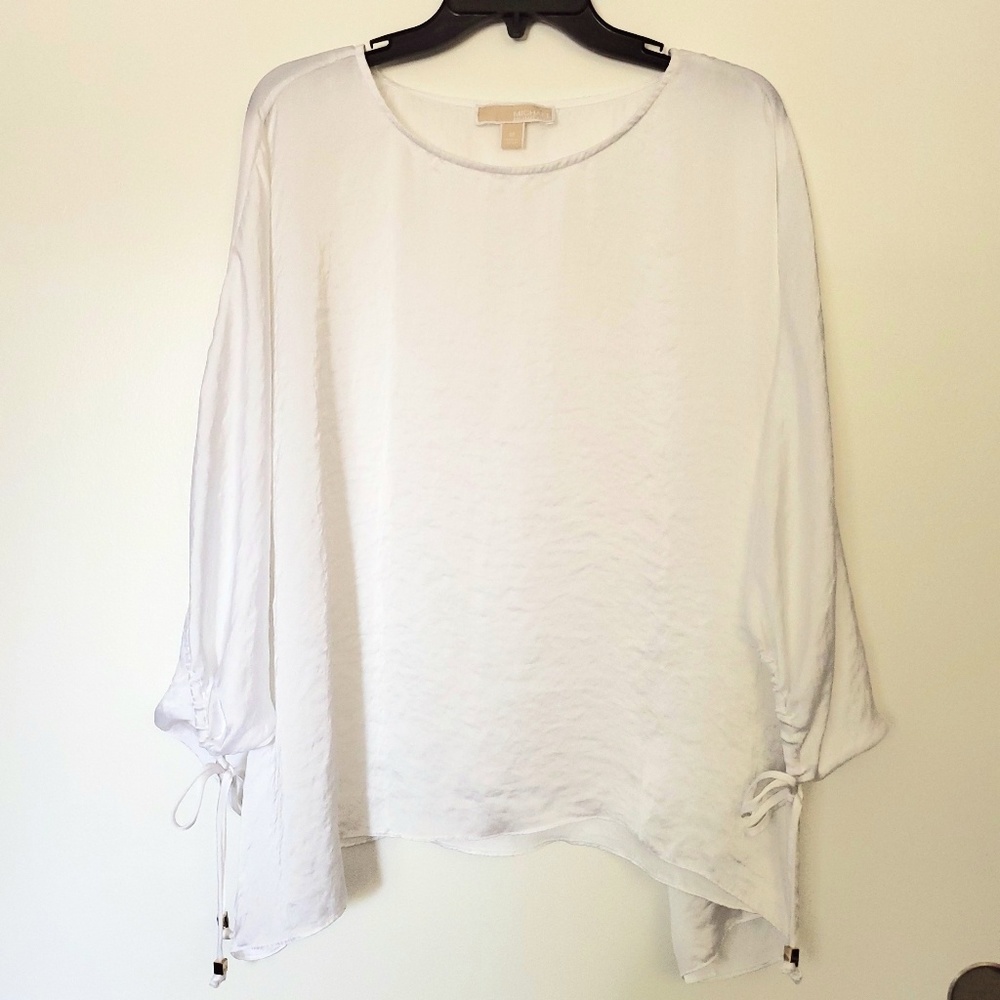 Michael Kors White Dolman sleeve top